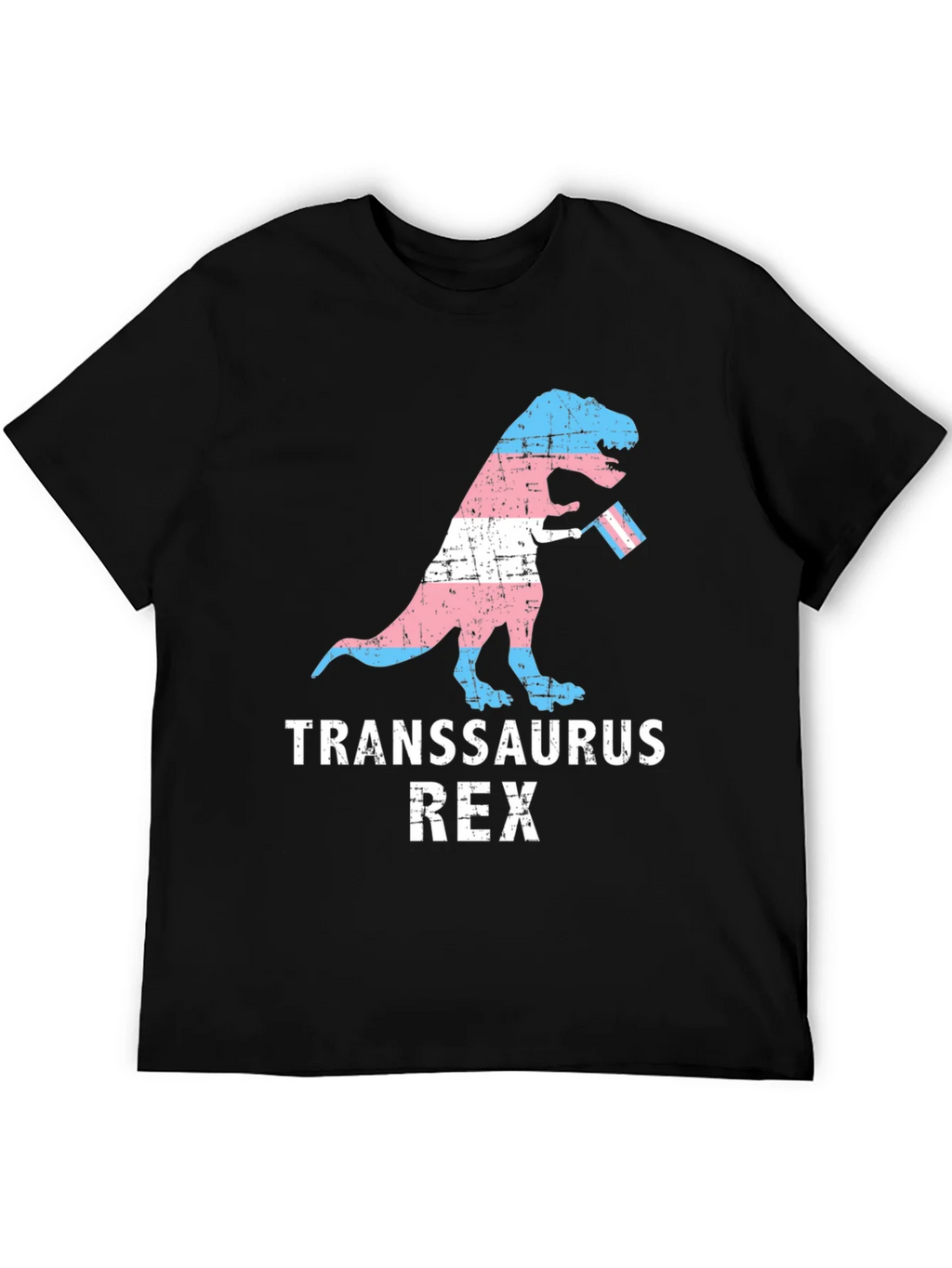 Transsaurus Rex T-Shirt - LGBTQ+ Pride Dinosaur Tee product image 8