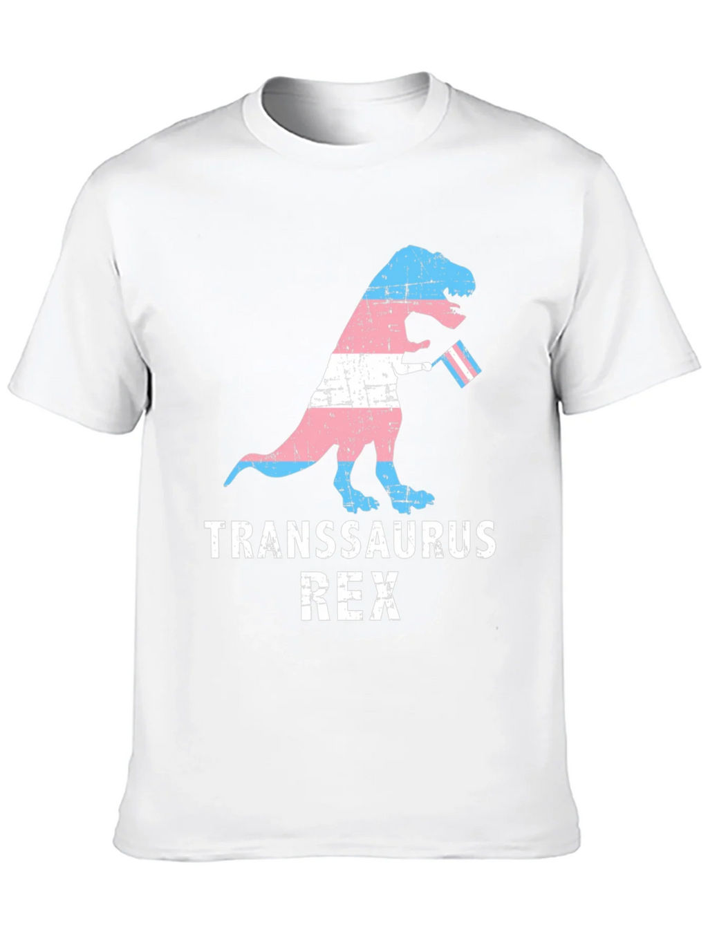 Transsaurus Rex T-Shirt - LGBTQ+ Pride Dinosaur Tee product image 12