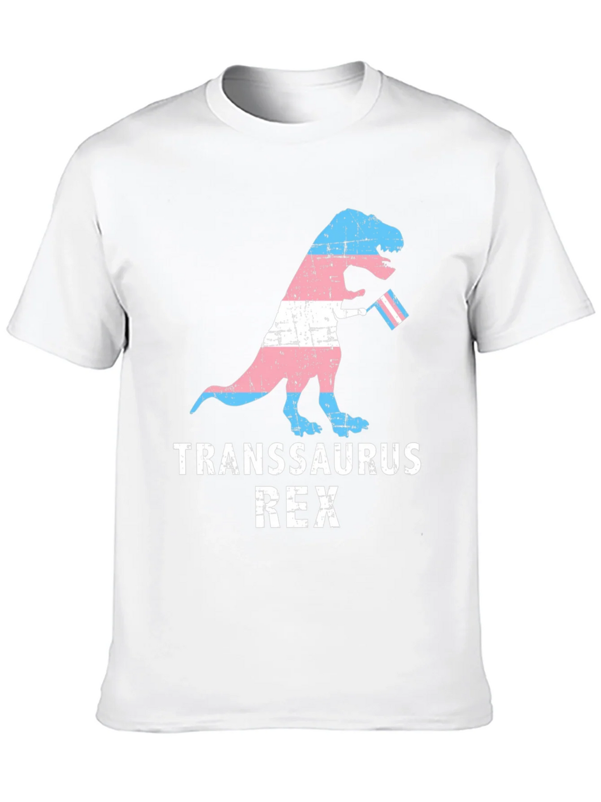 Transsaurus Rex T-Shirt - LGBTQ+ Pride Dinosaur Tee product image 12