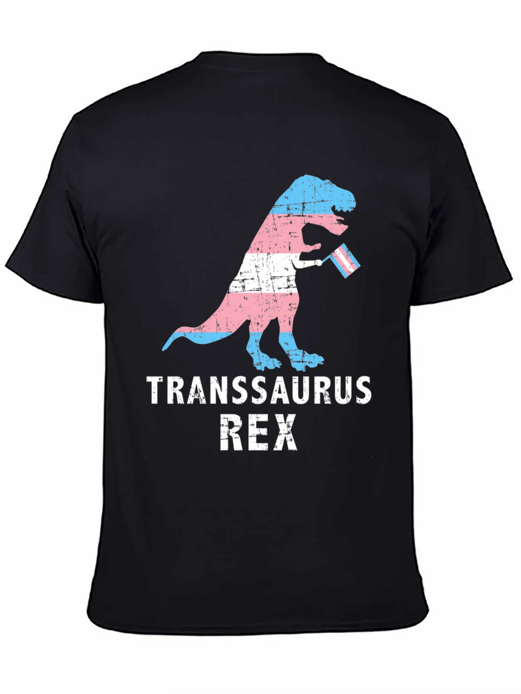 Transsaurus Rex T-Shirt - LGBTQ+ Pride Dinosaur Tee product image 7