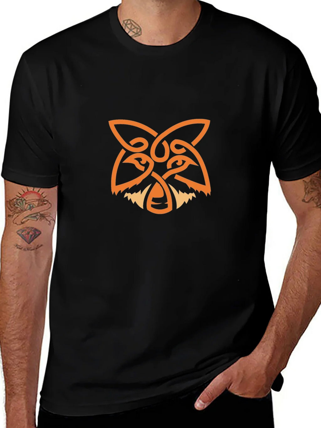 Celtic Fox T-Shirt - Stylish Graphic Tee product image 1