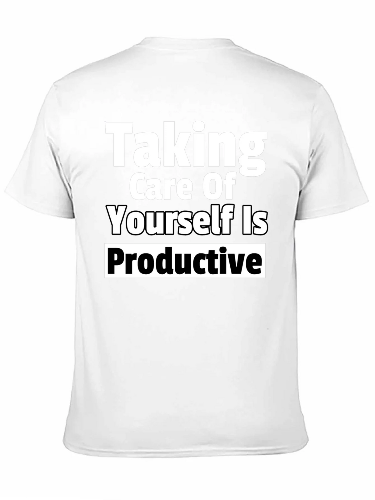 Taking Care of Yourself Is Productive Tee product image 10
