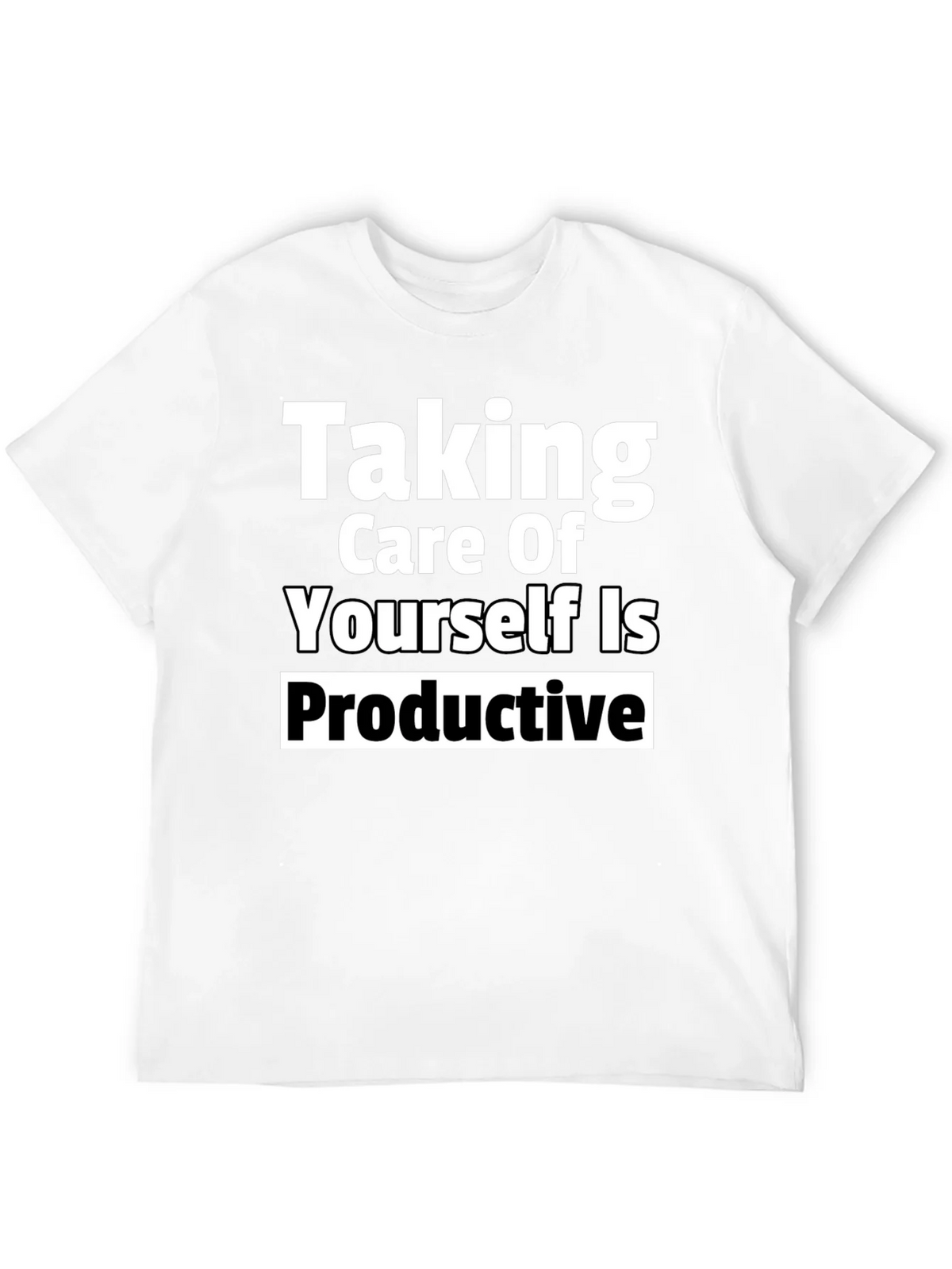 Taking Care of Yourself Is Productive Tee product image 11