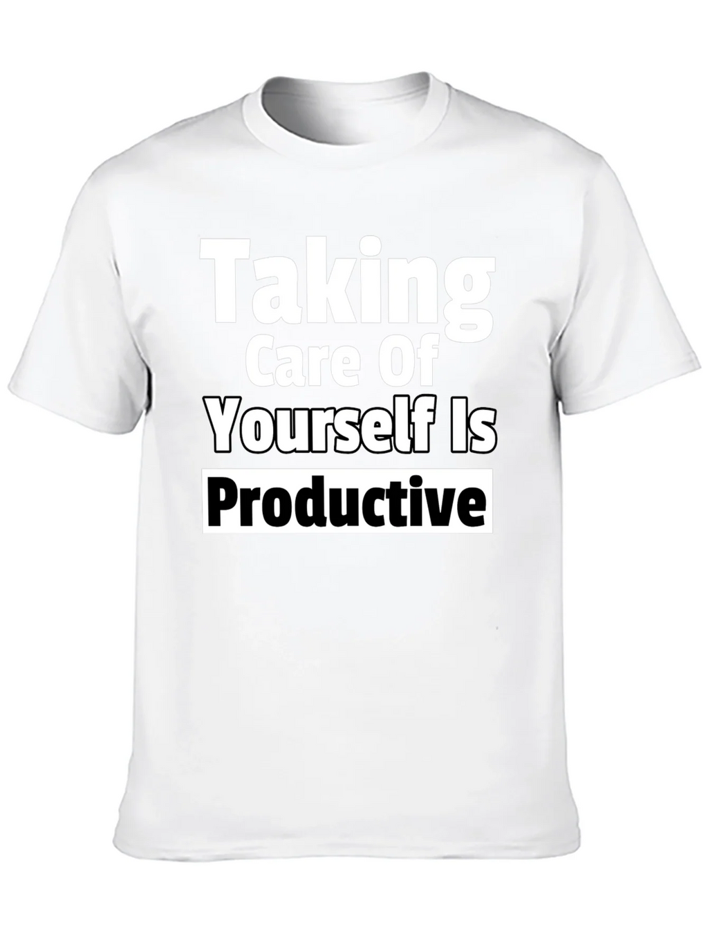 Taking Care of Yourself Is Productive Tee product image 9