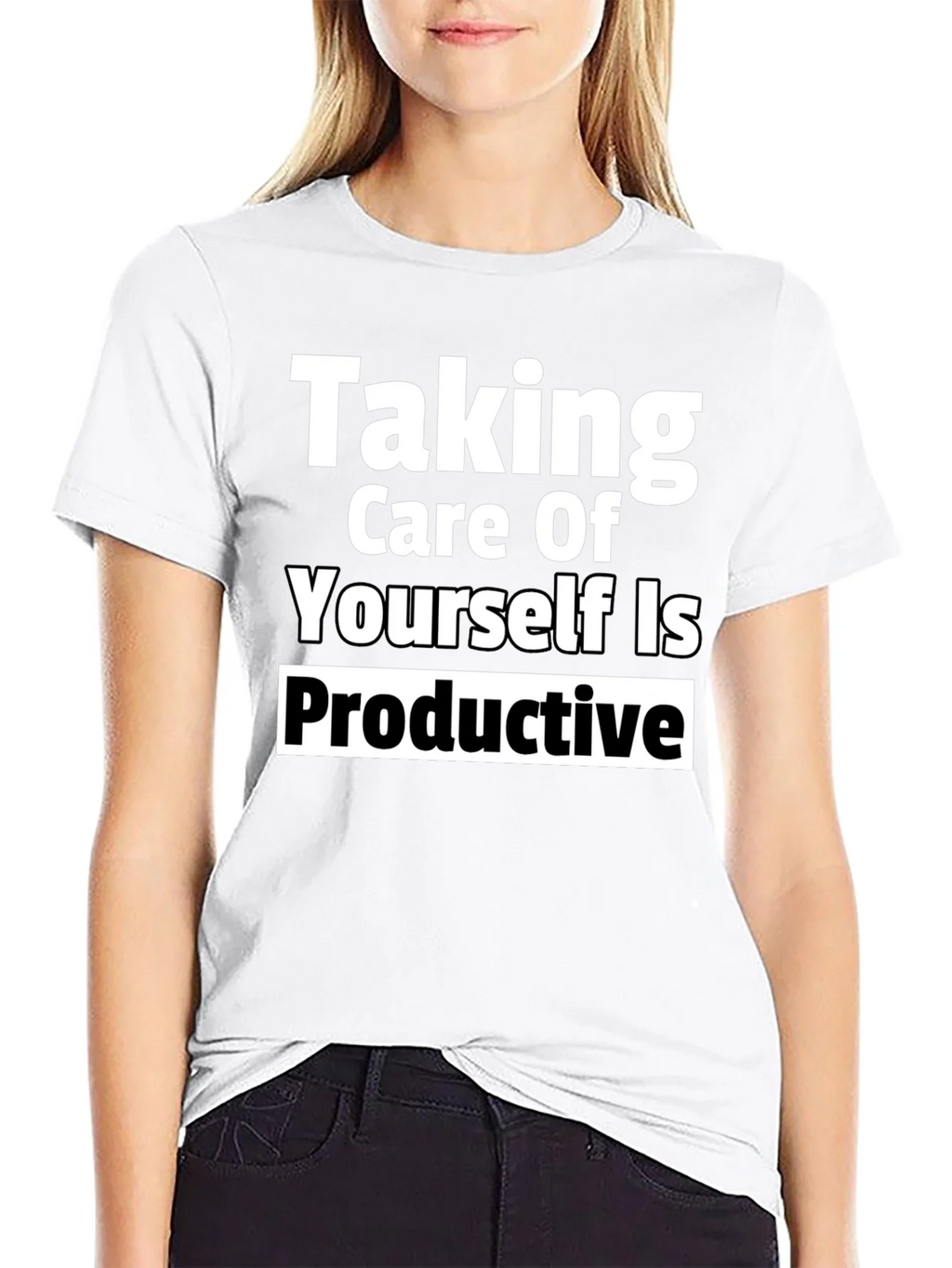 Taking Care of Yourself Is Productive Tee product image 8