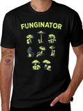 Funginator Mushroom Graphic Tee product image 1