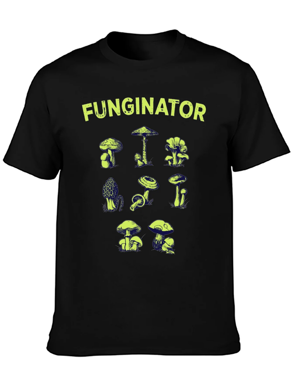 Funginator Mushroom Graphic Tee product image 3