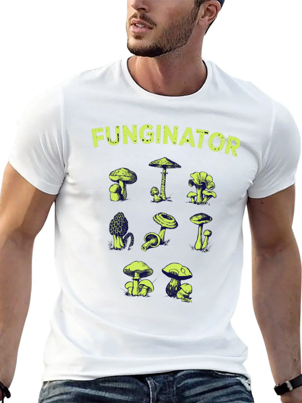 Funginator Mushroom Graphic Tee product image 12