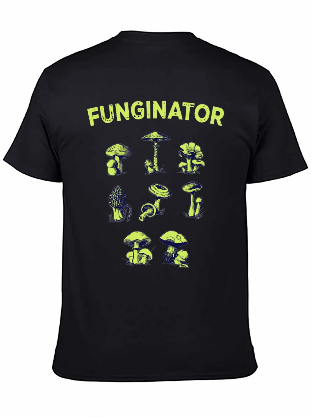 Funginator Mushroom Graphic Tee product image 4