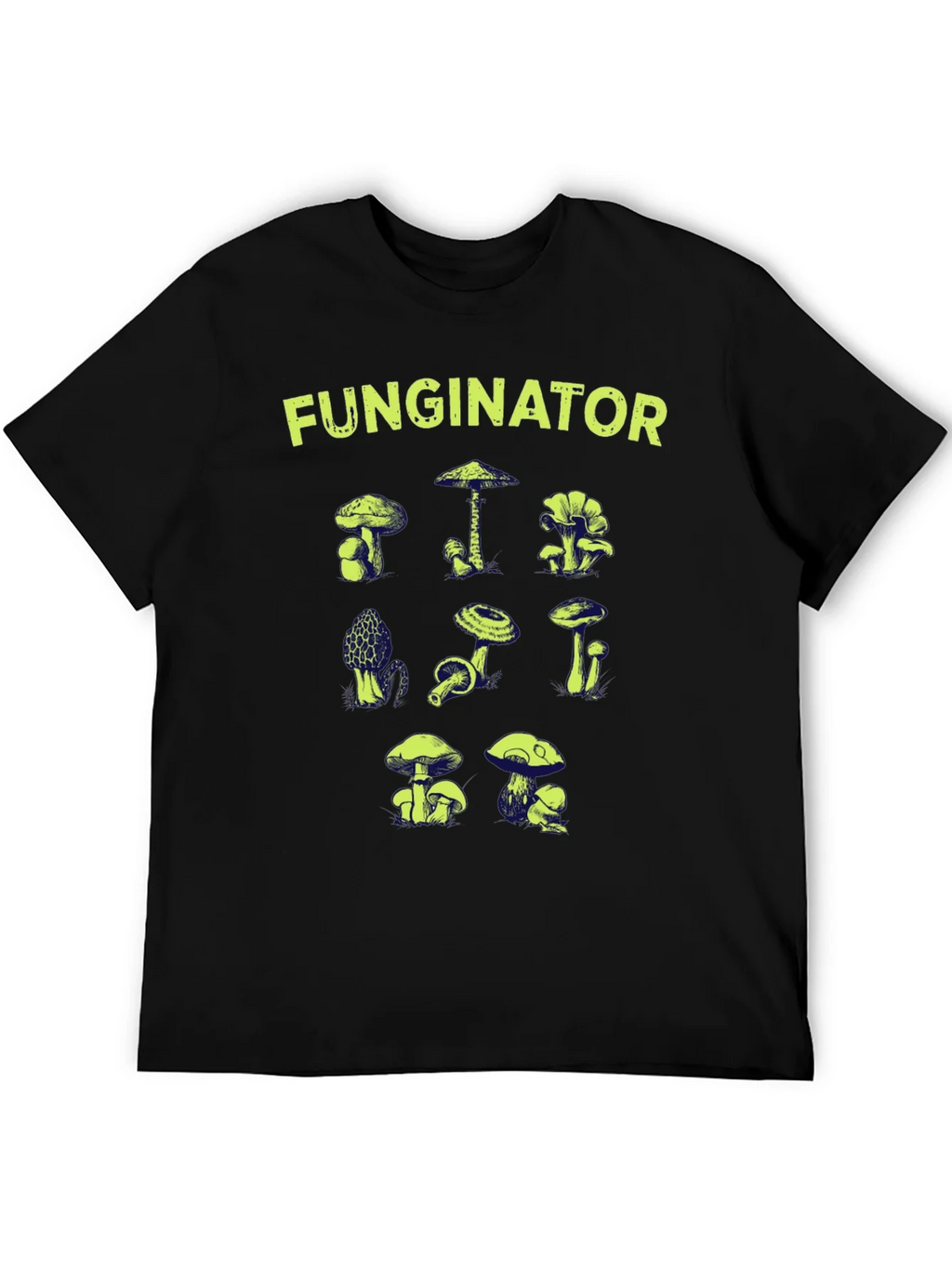 Funginator Mushroom Graphic Tee product image 5