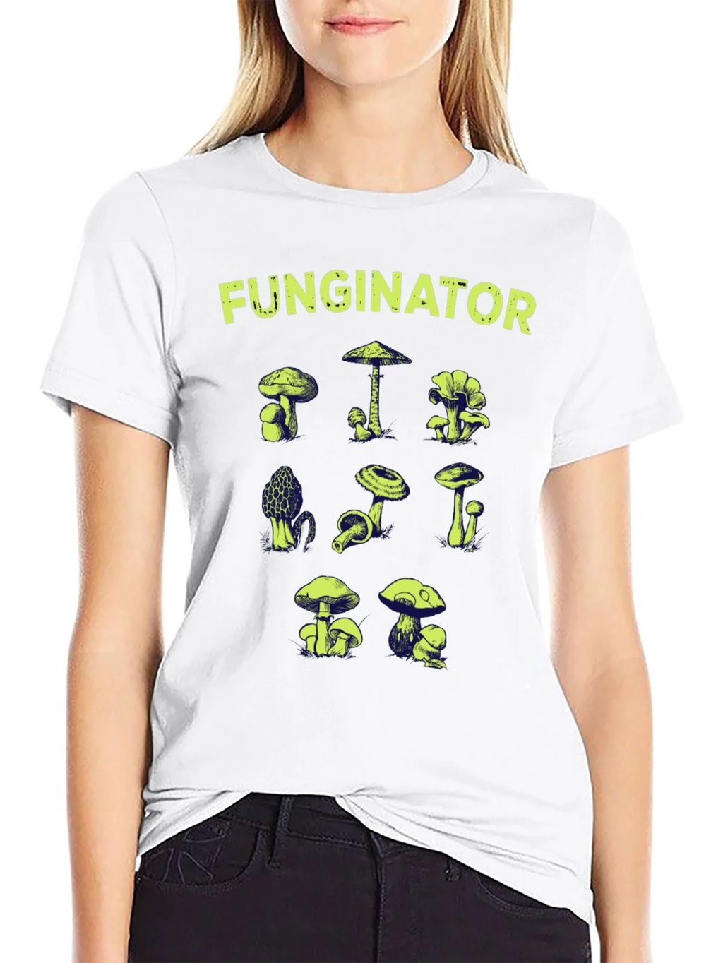 Funginator Mushroom Graphic Tee product image 8