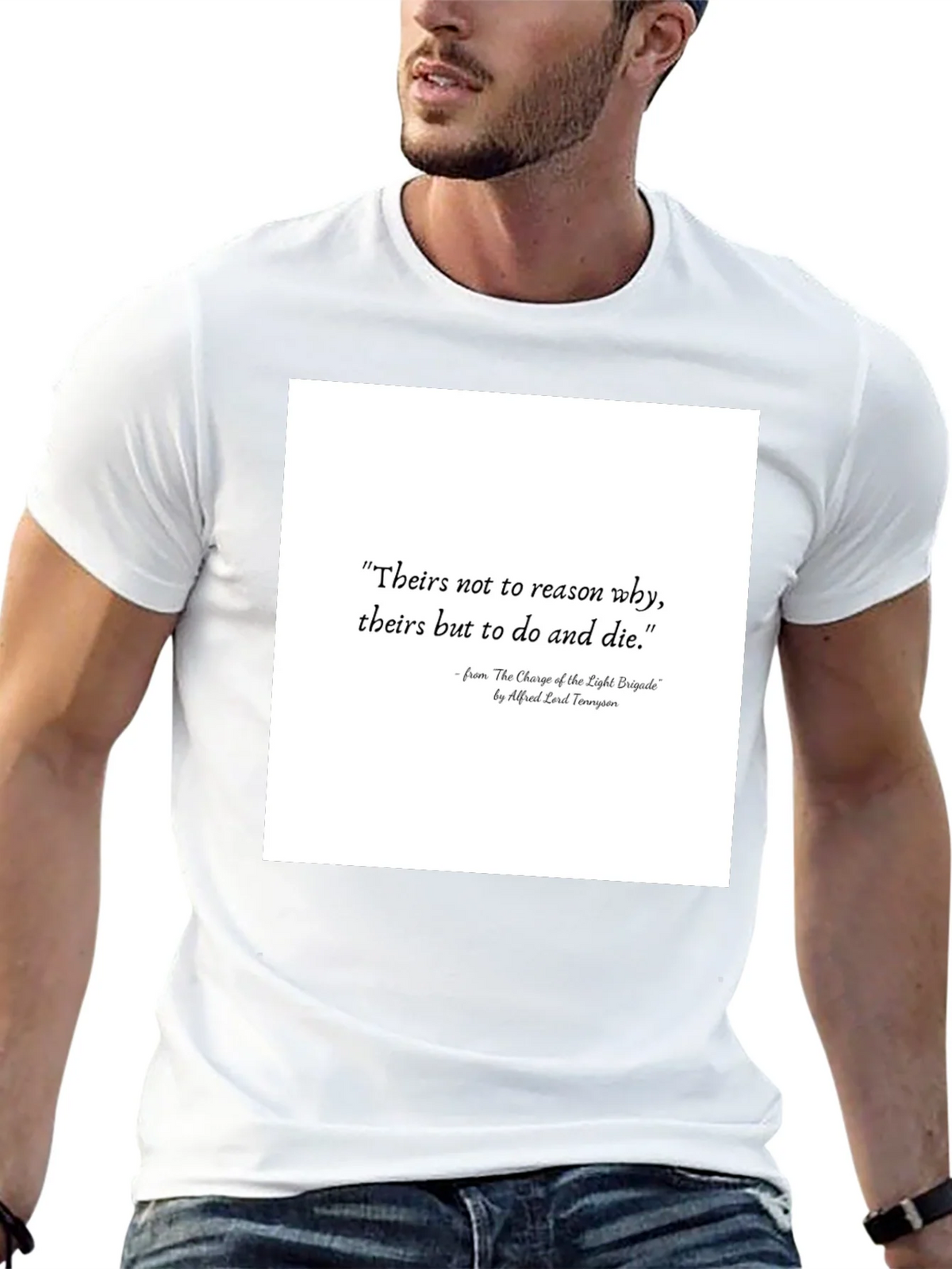 Literary Quote T-Shirt: Charge of the Light Brigade product image 12