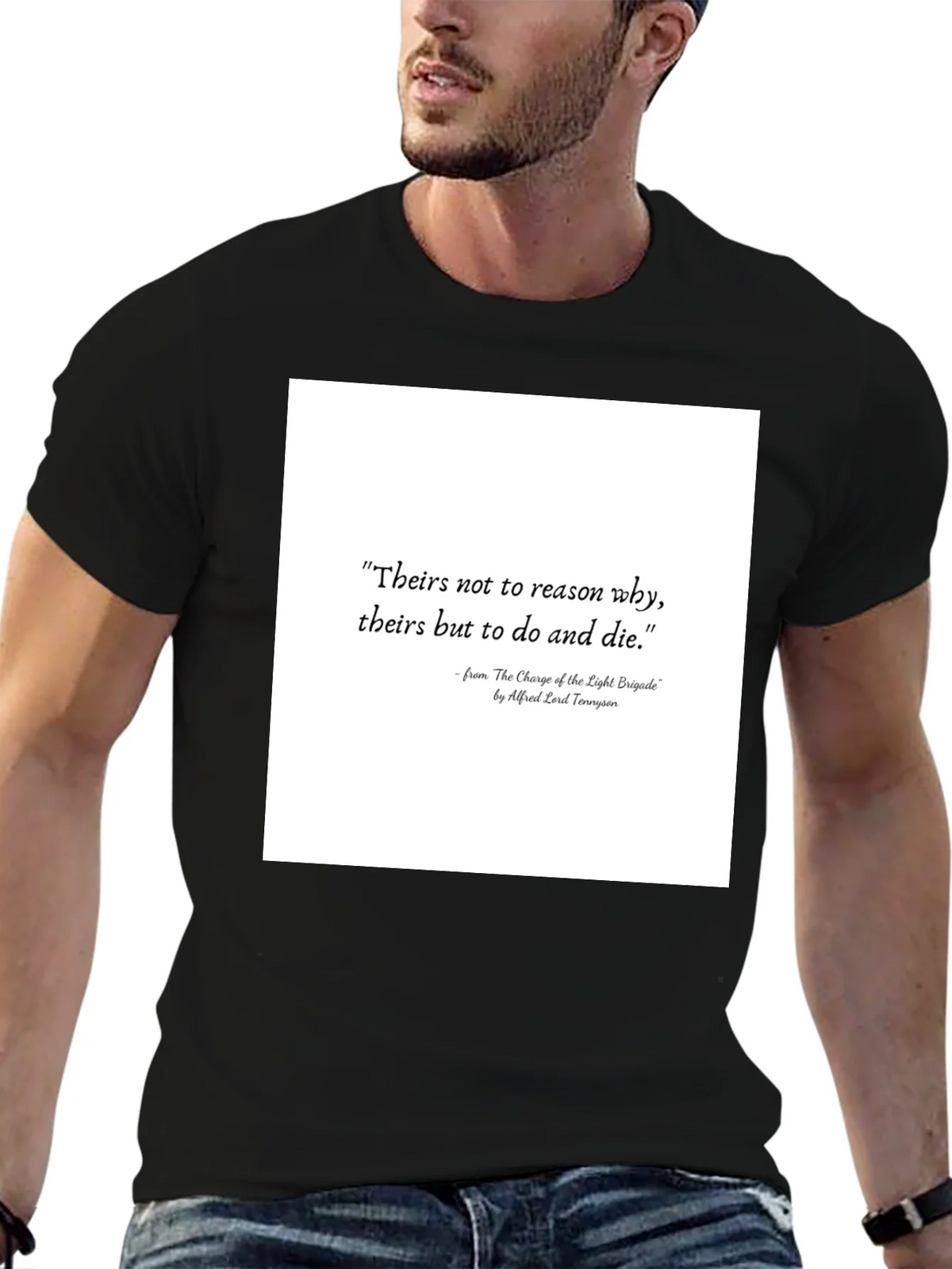 Literary Quote T-Shirt: Charge of the Light Brigade product image 6