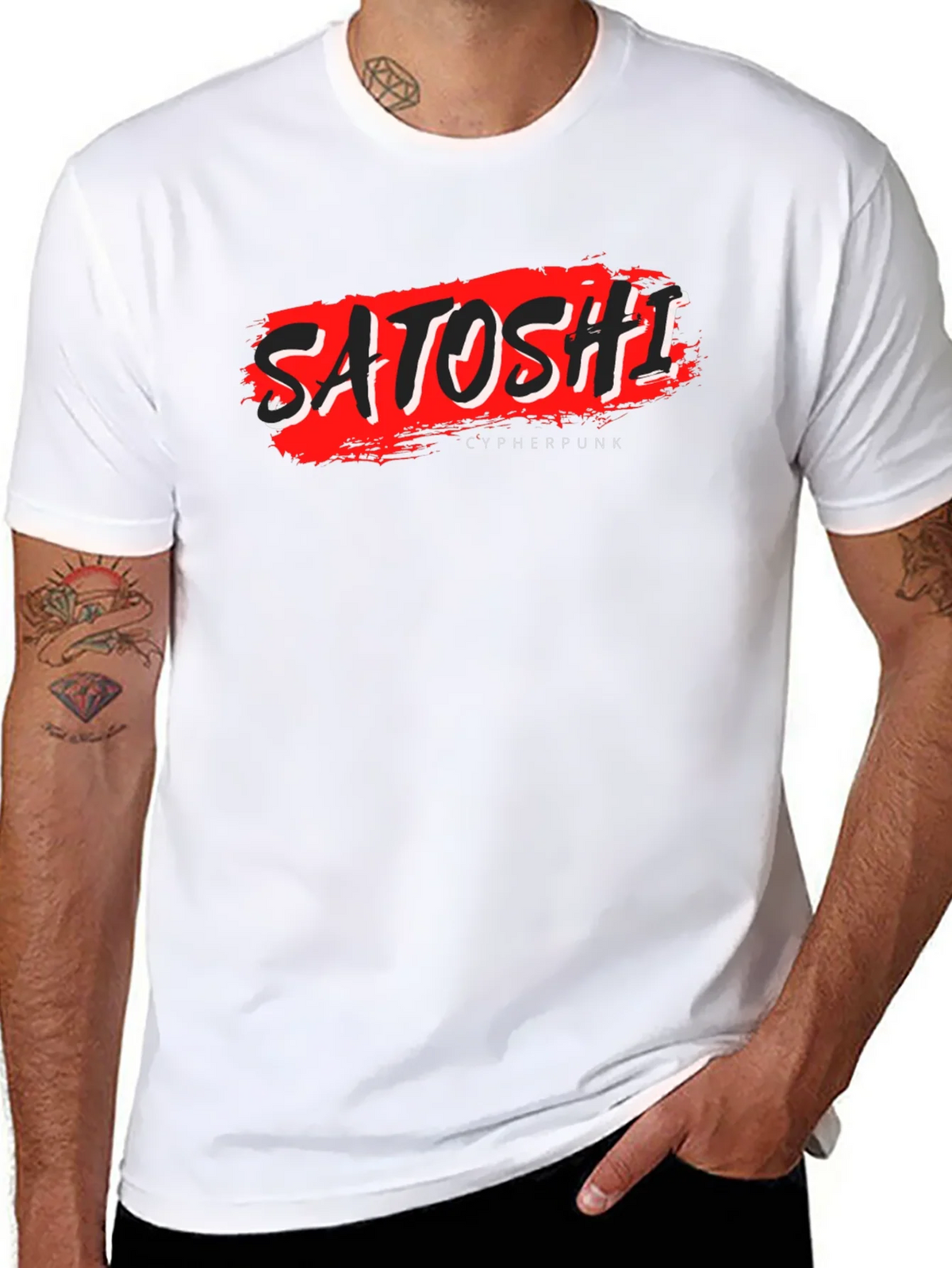 Satoshi Cypherpunk Graphic Tee - Bitcoin Crypto T-Shirt product image 7