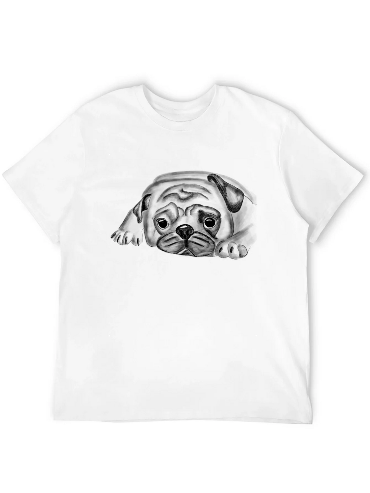 Black Pug Graphic Tee - Soft Cotton Comfort product image 11