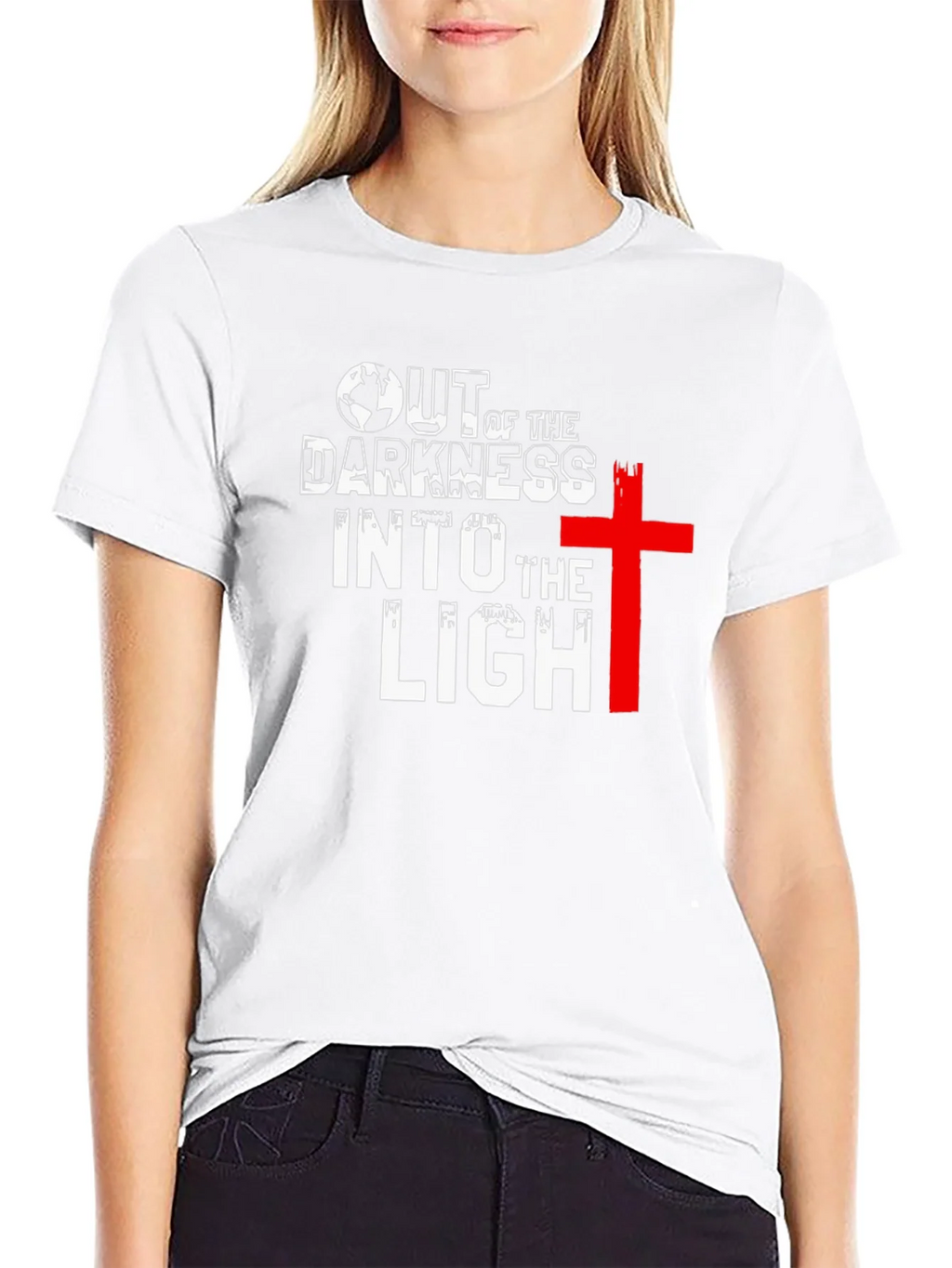 Out of Darkness Into the Light Graphic Tee product image 8