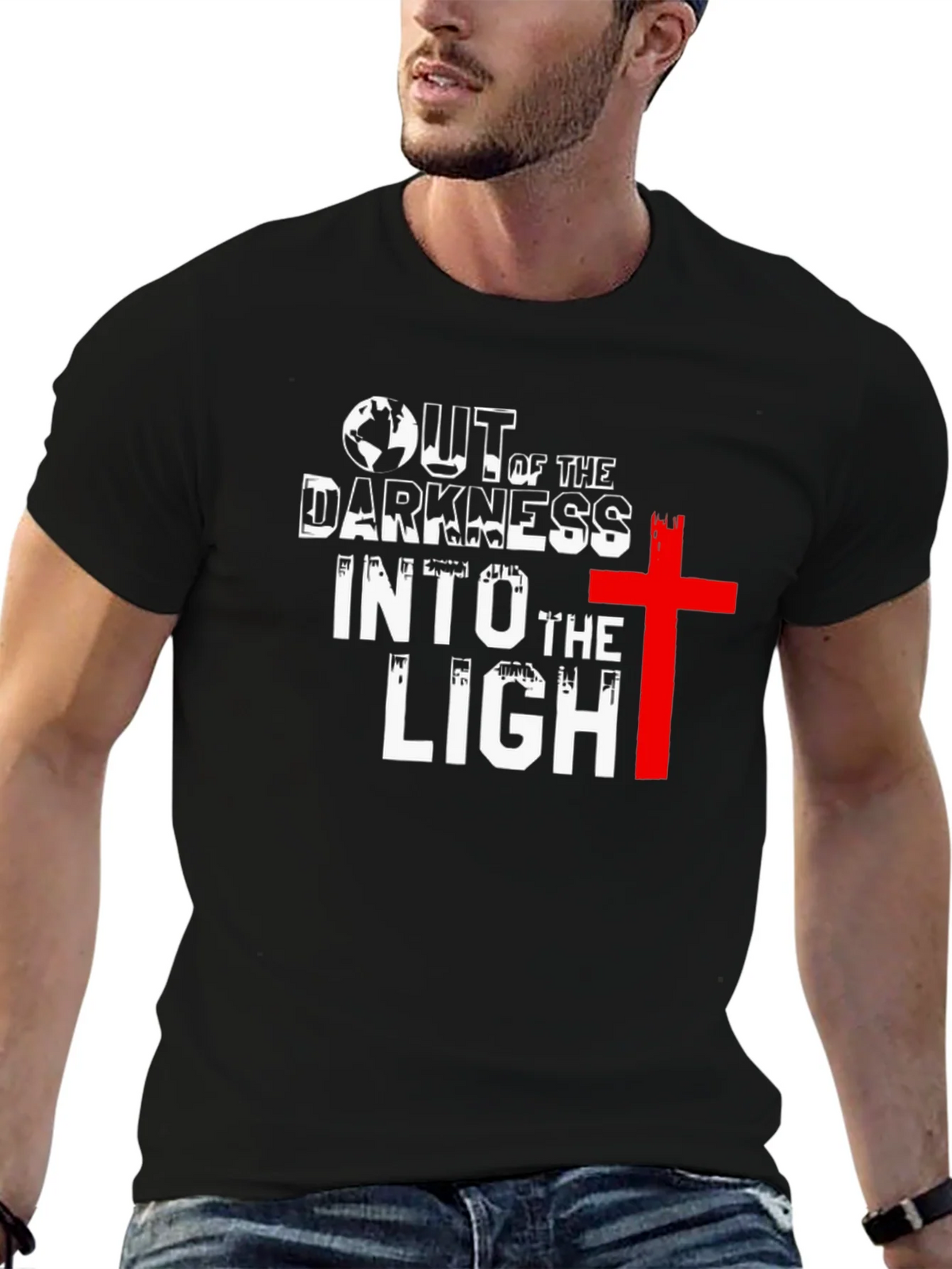 Out of Darkness Into the Light Graphic Tee product image 6