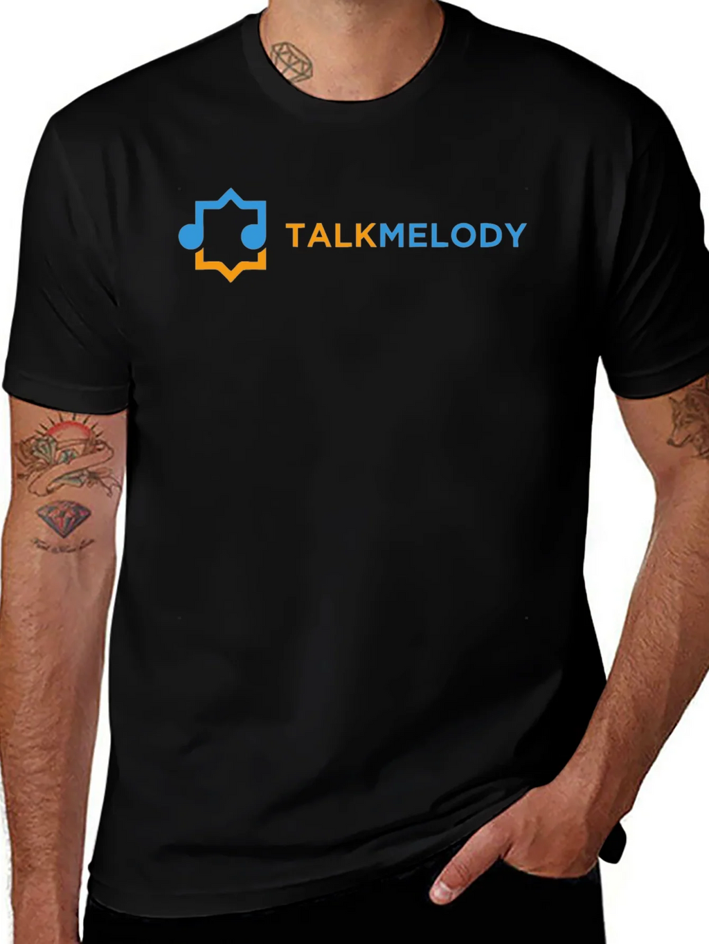 Talk Melody Black T-Shirt product image 1