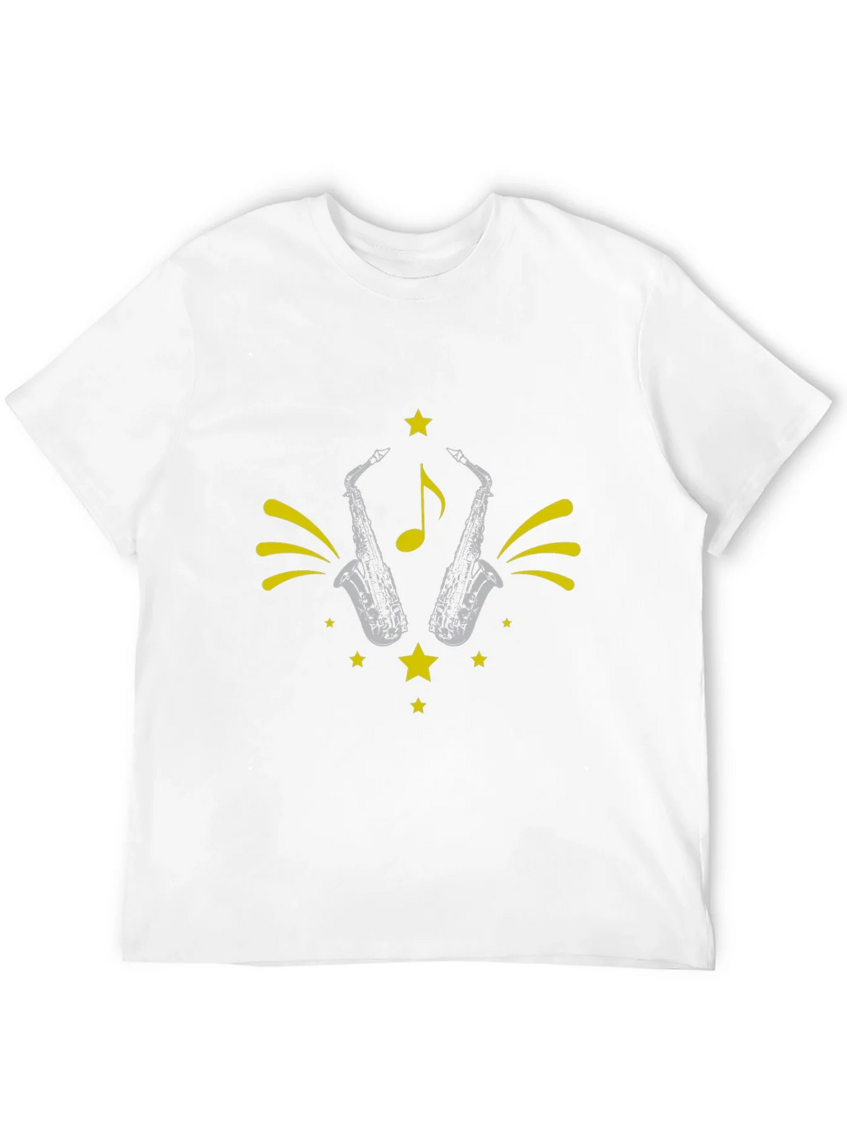 Saxophone Star Graphic Tee - Black product image 11