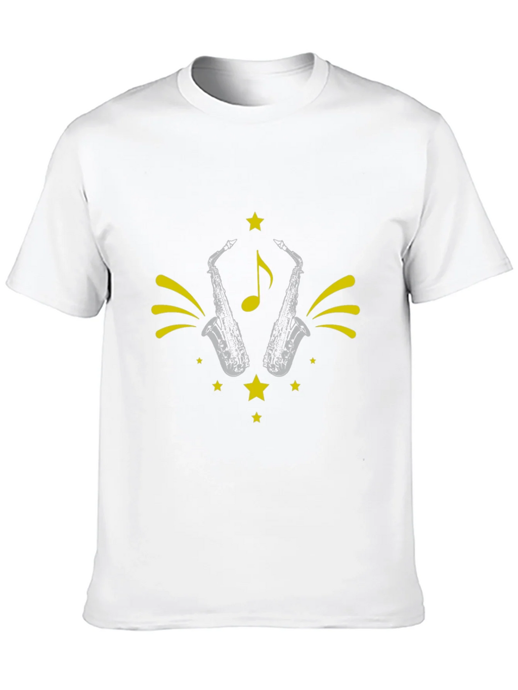 Saxophone Star Graphic Tee - Black product image 9