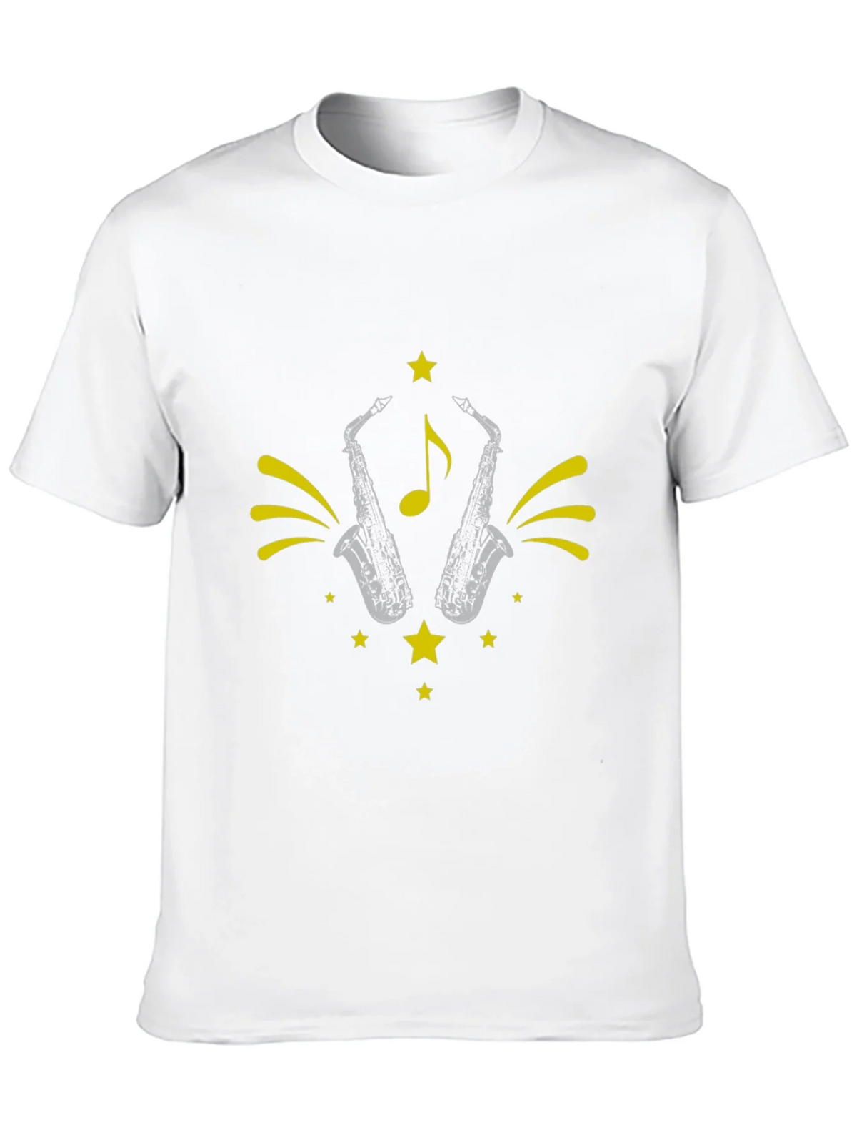 Saxophone Star Graphic Tee - Black product image 9