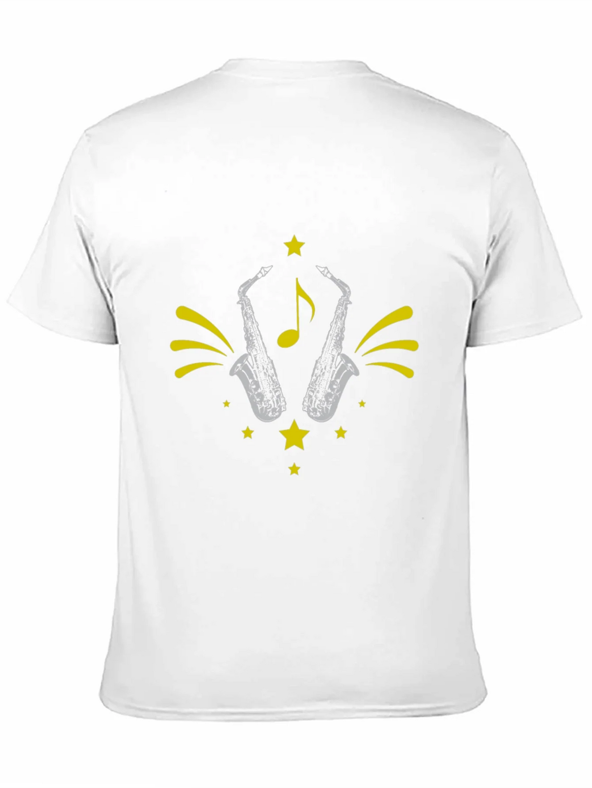 Saxophone Star Graphic Tee - Black product image 10
