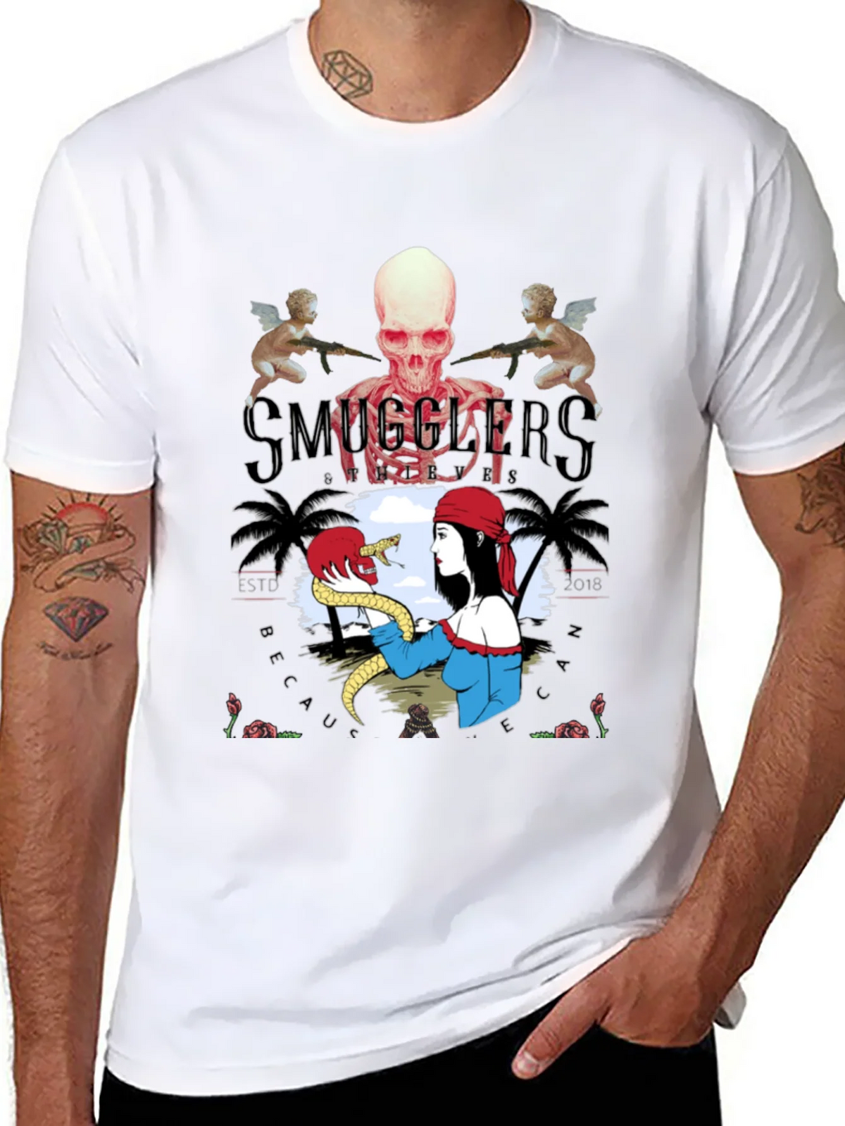 Smugglers T-Shirt Graphic Print product image 7