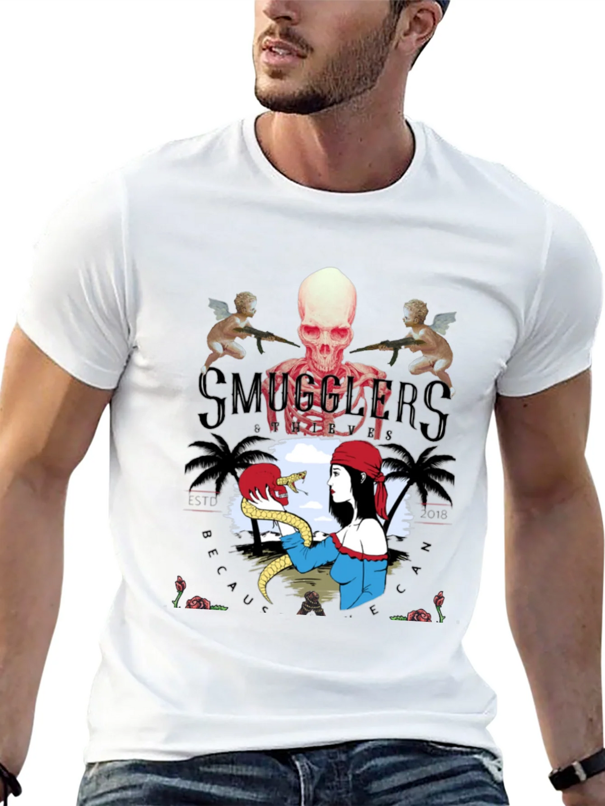 Smugglers T-Shirt Graphic Print product image 12