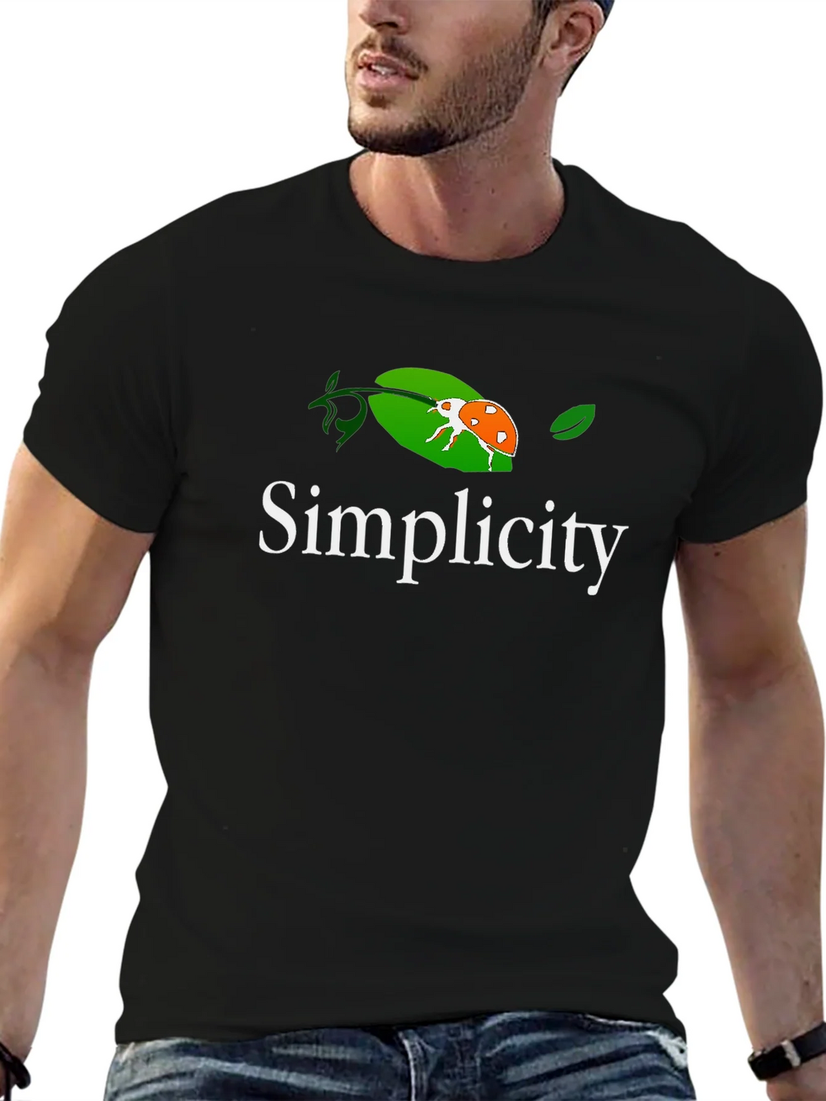 Simplicity Graphic Tee - Nature Inspired Design product image 9