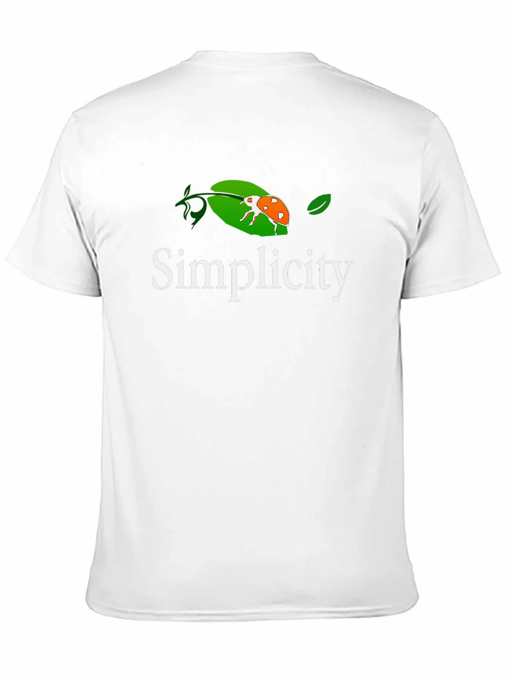 Simplicity Graphic Tee - Nature Inspired Design product image 2