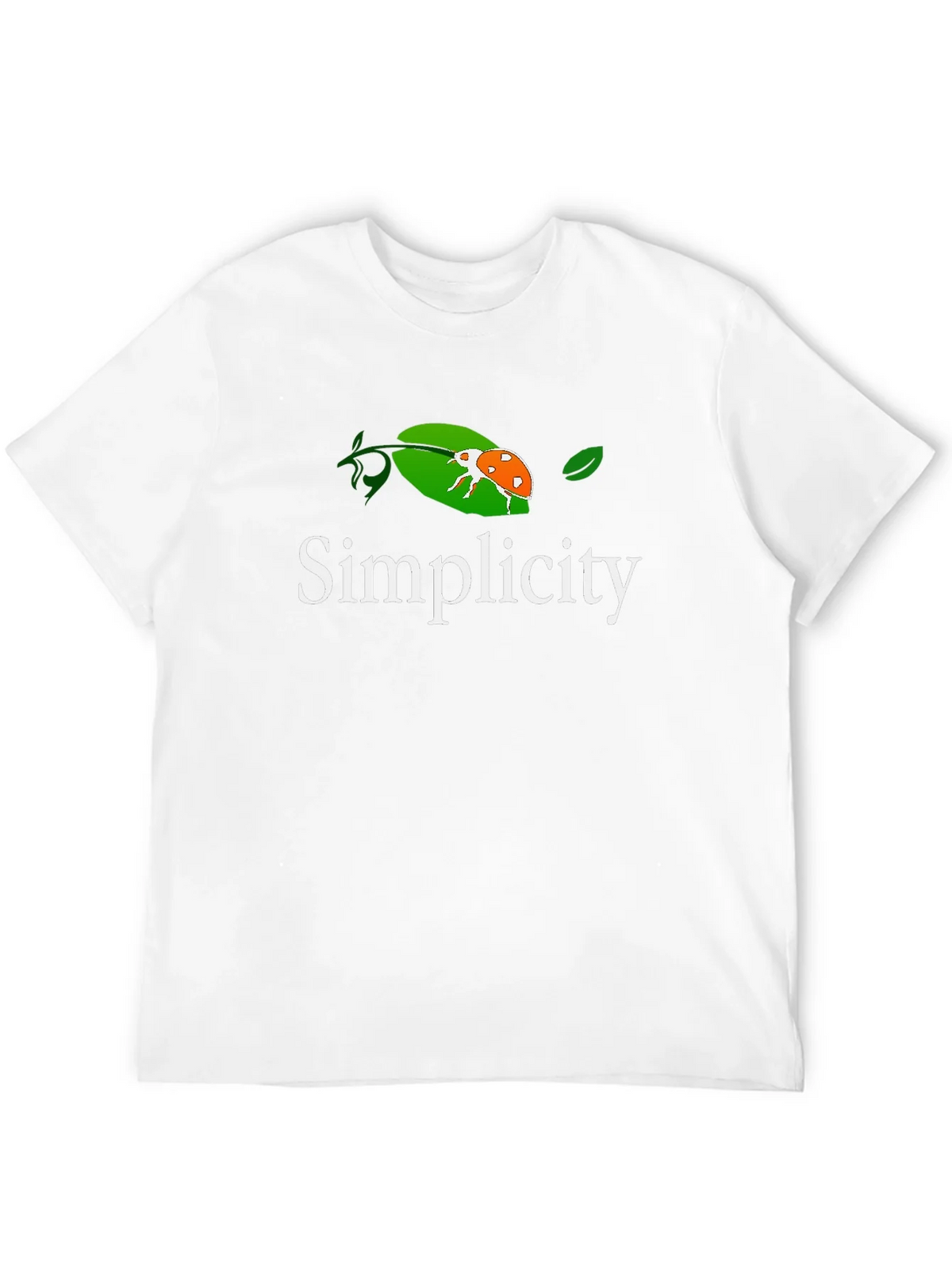 Simplicity Graphic Tee - Nature Inspired Design product image 3