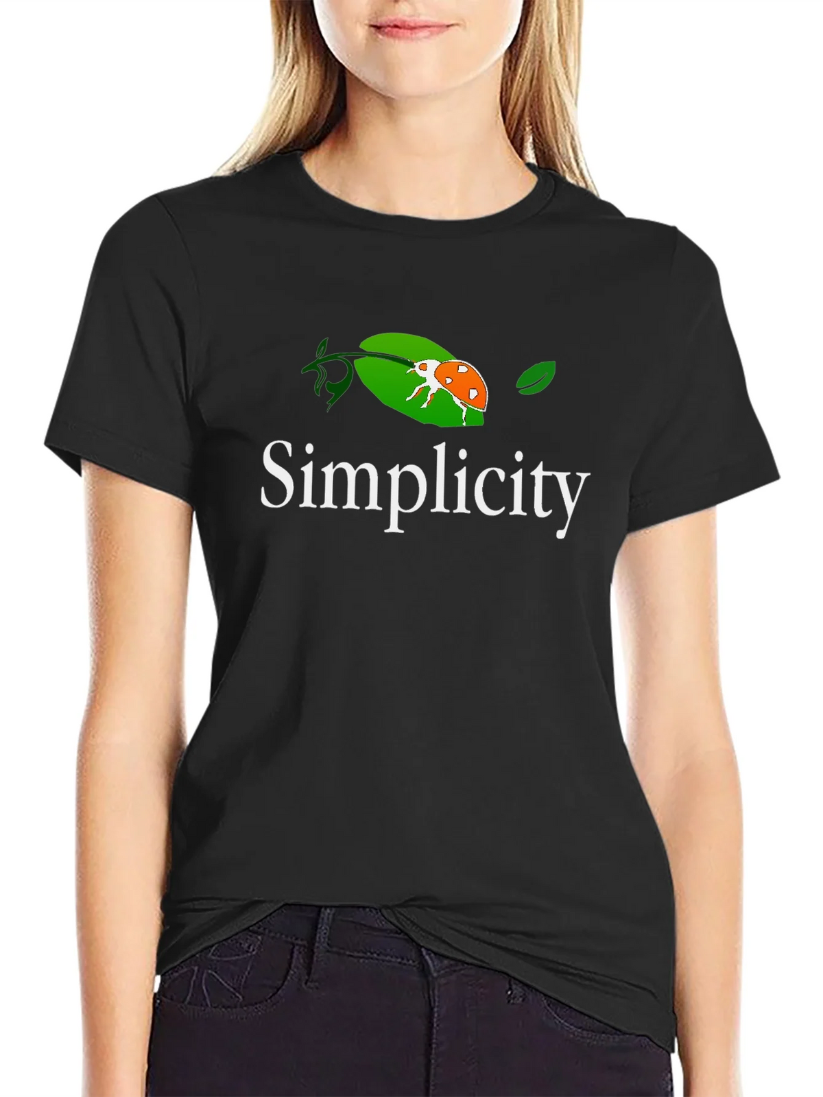 Simplicity Graphic Tee - Nature Inspired Design product image 5