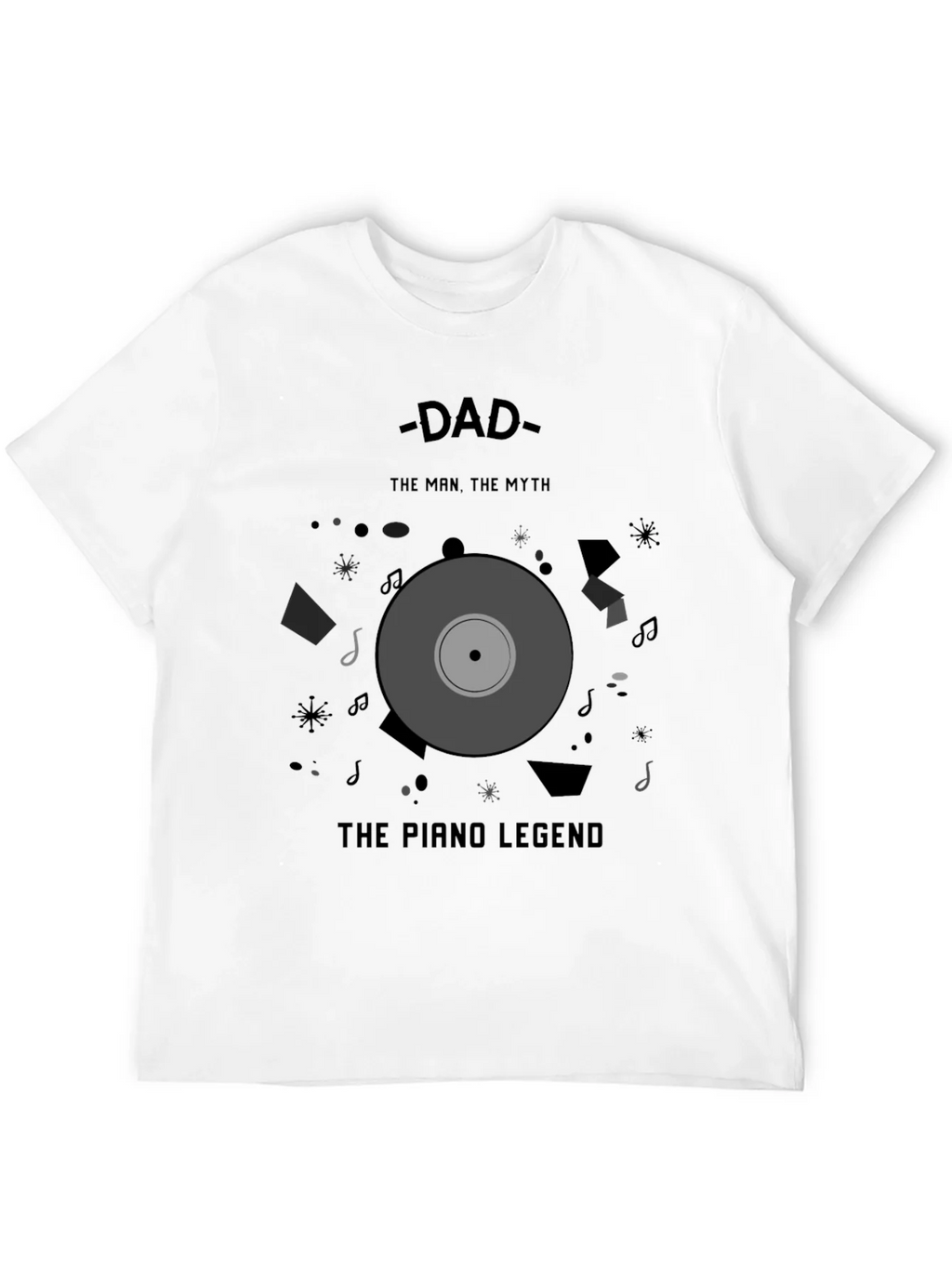 Dad Piano Legend T-Shirt - Man Myth product image 11