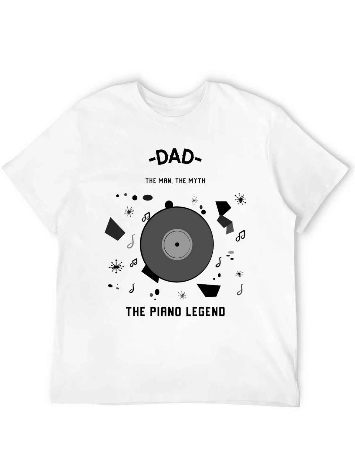 Dad Piano Legend T-Shirt - Man Myth product image 11