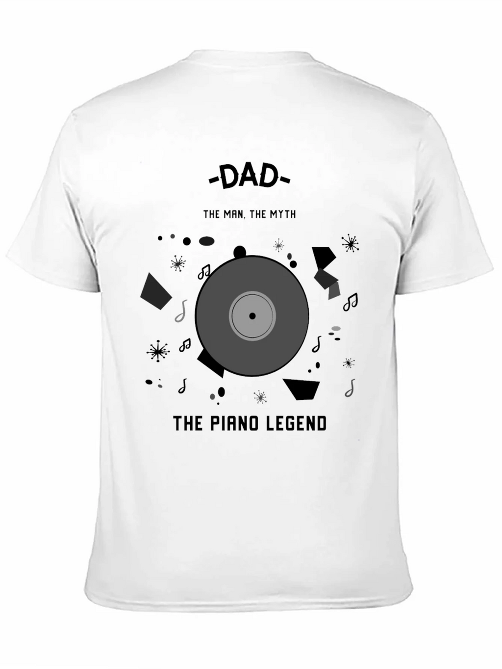 Dad Piano Legend T-Shirt - Man Myth product image 10