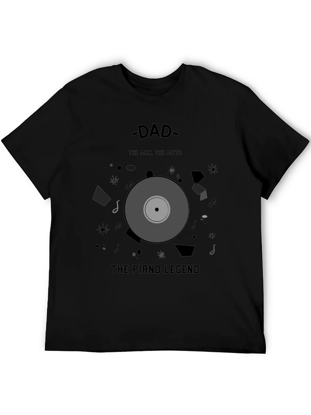 Dad Piano Legend T-Shirt - Man Myth product image 5