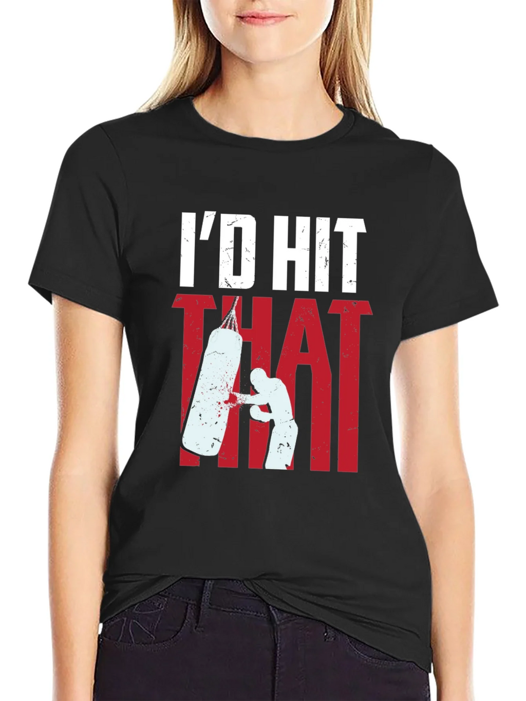 Id Hit That Boxing T-Shirt product image 2
