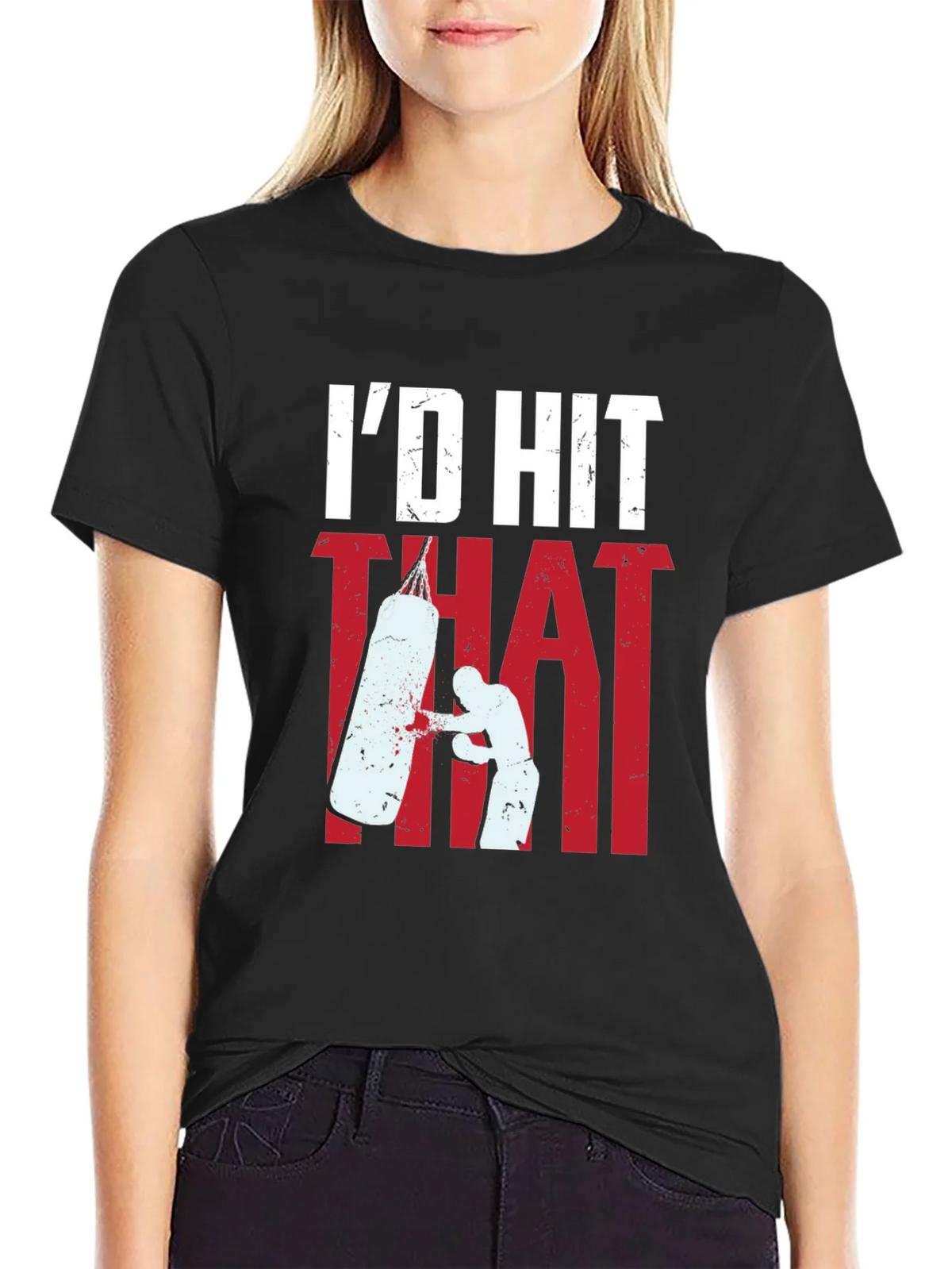 Id Hit That Boxing T-Shirt product image 2