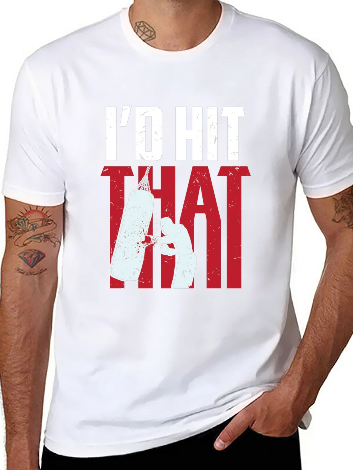 Id Hit That Boxing T-Shirt product image 7