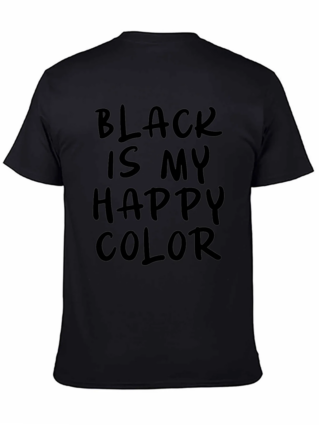 Black is My Happy Color Tee product image 4