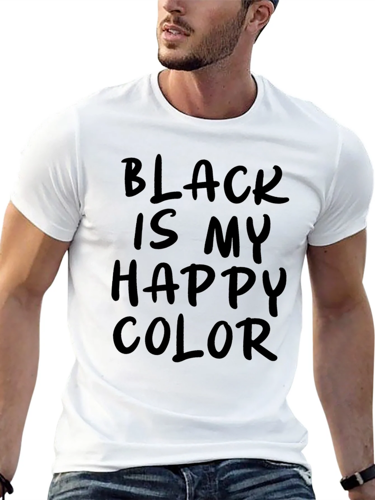 Black is My Happy Color Tee product image 12