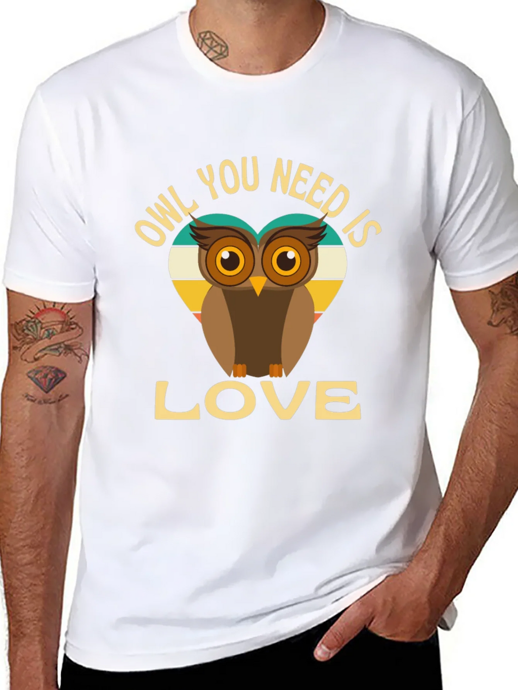 Owl You Need is Love T-Shirt product image 7