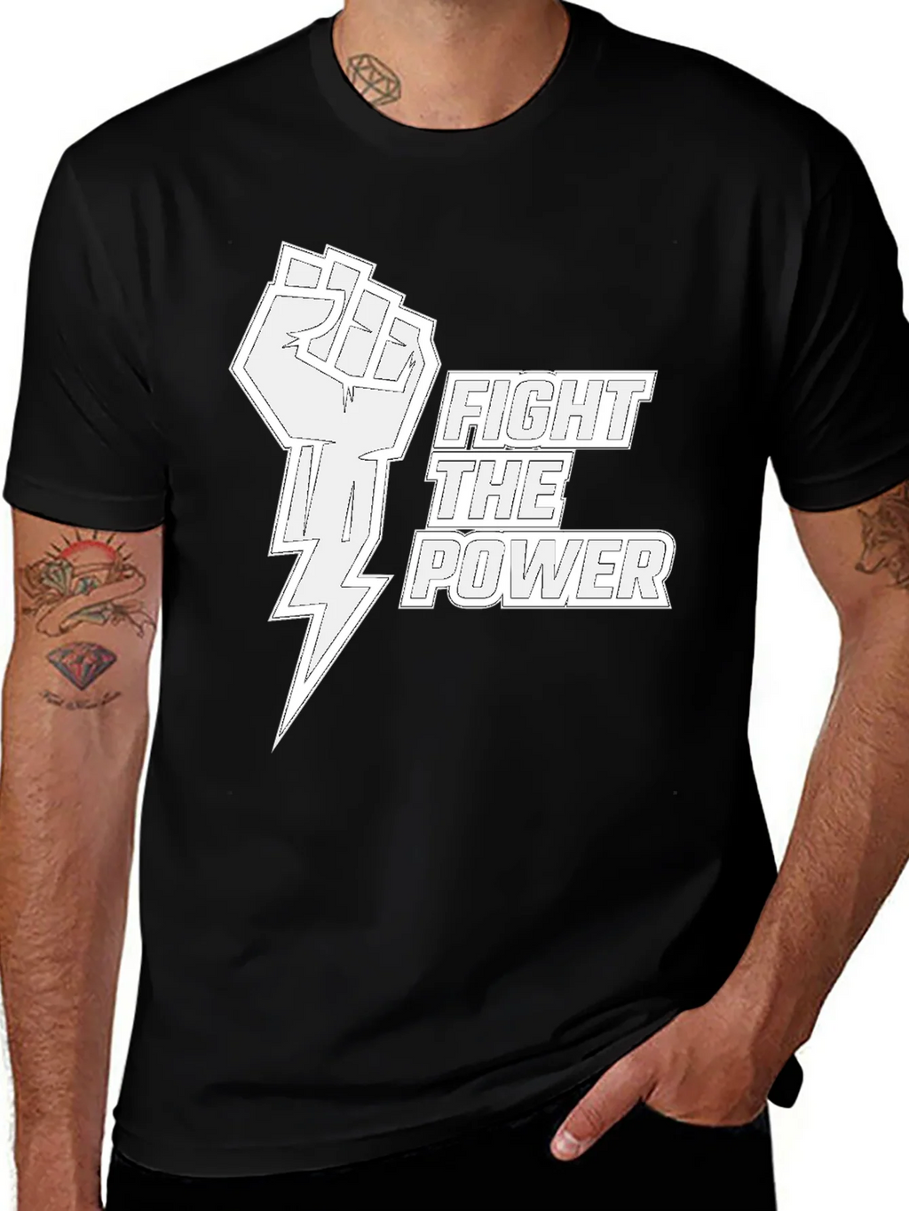 Fight The Power Graphic T-Shirt product image 1