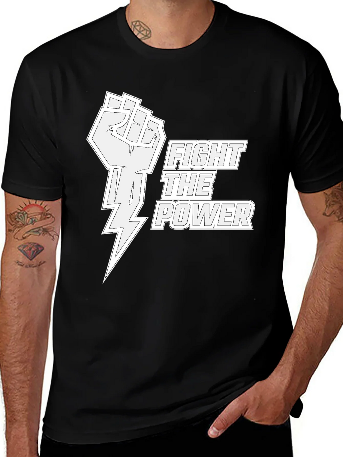 Fight The Power Graphic T-Shirt product image 1