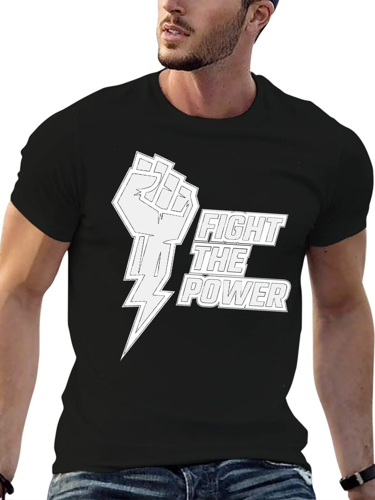 Fight The Power Graphic T-Shirt product image 6