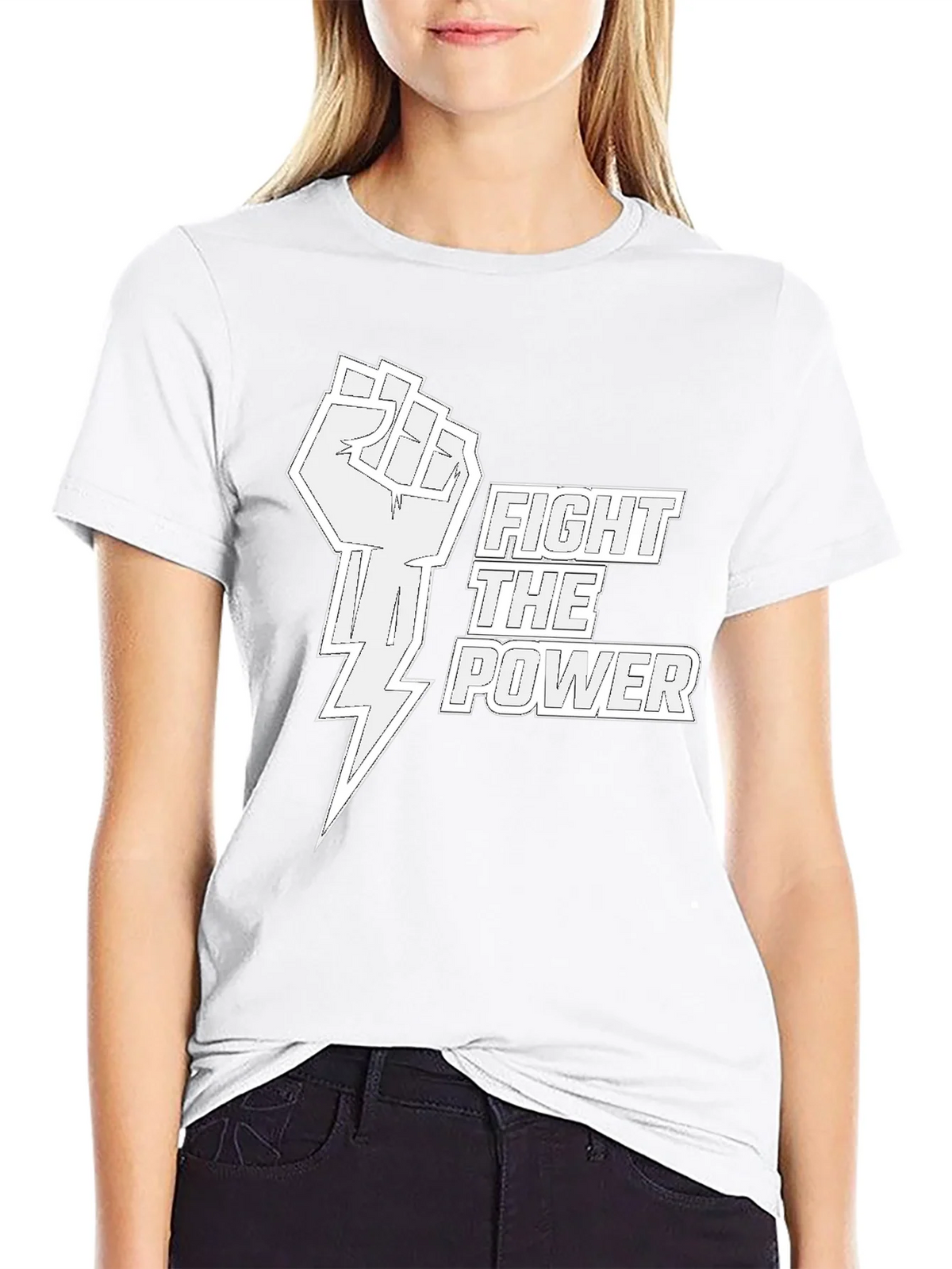 Fight The Power Graphic T-Shirt product image 8