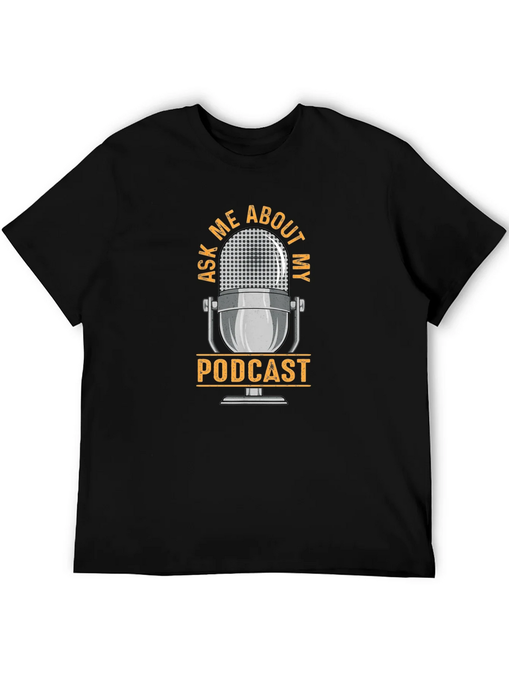 Ask Me About My Podcast Graphic T-Shirt product image 5