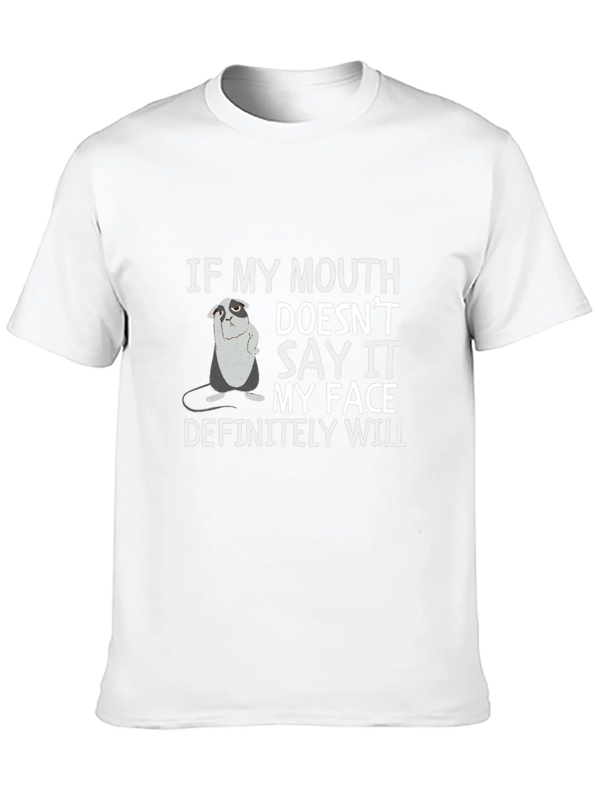 Sarcastic Otter Graphic T-Shirt: My Face Will Say It All product image 12