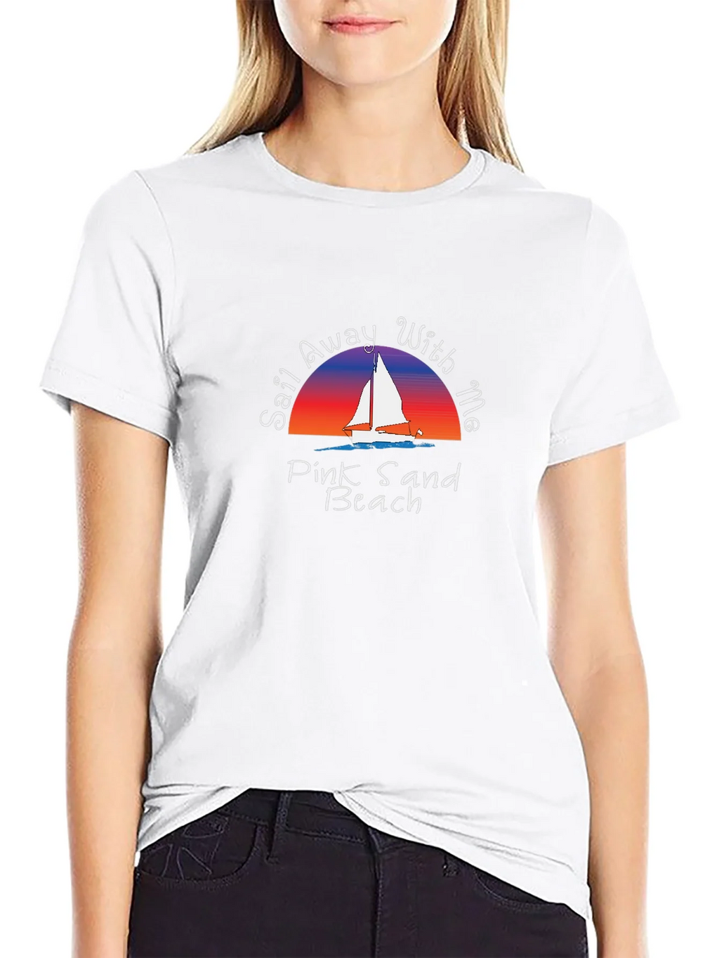 Sail Away T-Shirt - Pink Sand Beach product image 8