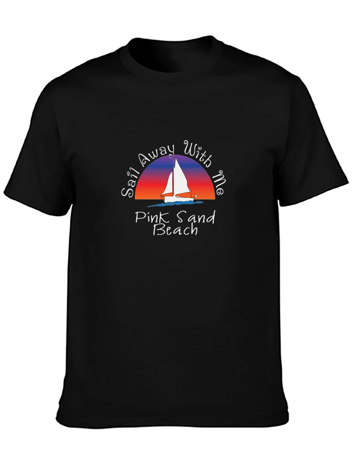 Sail Away T-Shirt - Pink Sand Beach product image 3
